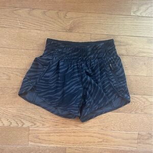 Lululemon Track That Zebra Shorts